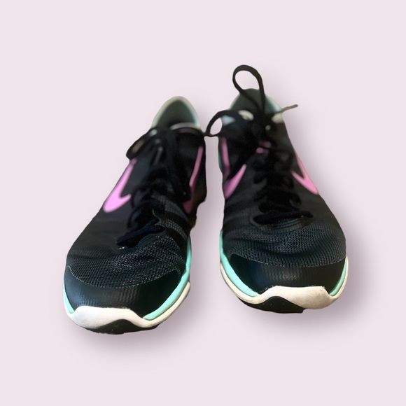 Nike Flex Supreme TR3 Women's Sneakers. Size 8.5. Blue/Pink - Picture 2 of 5